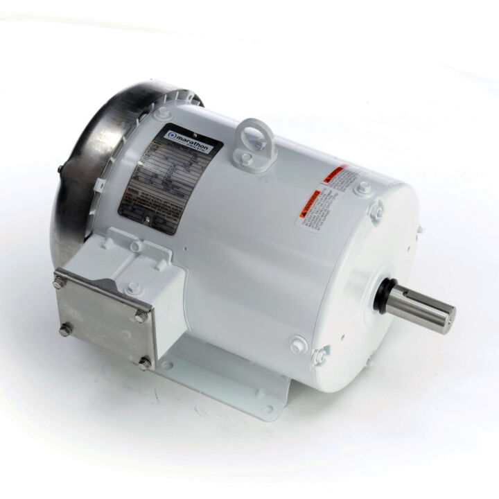 General Purpose Motor, 5 HP, 3 Ph, 60 Hz, 230/460 V, 1800 RPM, 184T Frame, TEFC