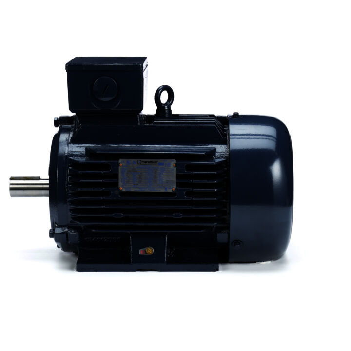 Cast Iron Motor, 3 & 2 HP, 3 Ph, 60 & 50 Hz, 230/460 & 200/400 V, 1800 & 1500 RPM, 100L Frame, TEFC