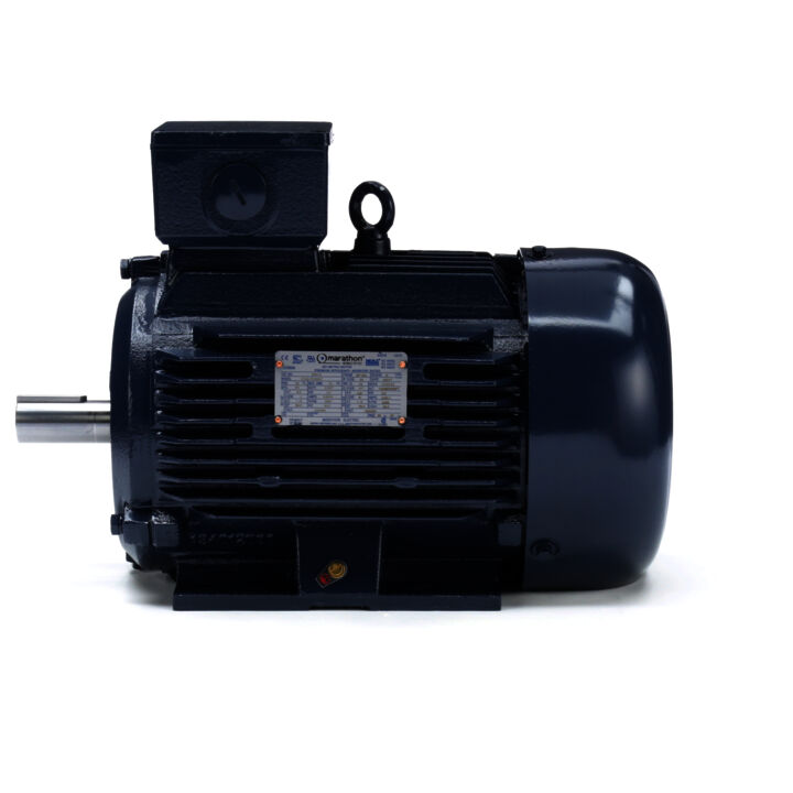 Cast Iron Motor, 4 & 3 HP, 3 Ph, 60 & 50 Hz, 230/460 & 200/400 V, 3600 & 3000 RPM, 100L Frame, TEFC