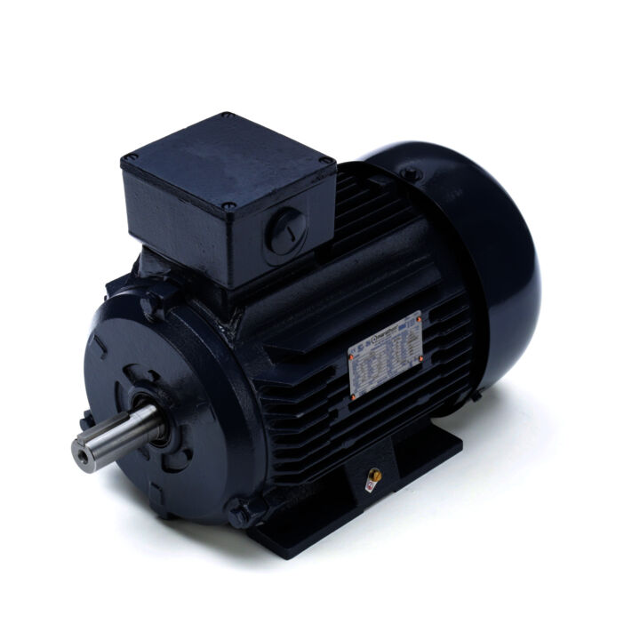 Cast Iron Motor, 4 & 3 HP, 3 Ph, 60 & 50 Hz, 230/460 & 200/400 V, 3600 & 3000 RPM, 100L Frame, TEFC