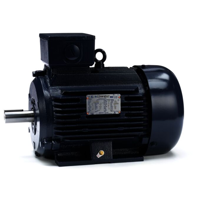 Cast Iron Motor, 4 & 3 HP, 3 Ph, 60 & 50 Hz, 230/460 & 200/400 V, 3600 & 3000 RPM, 100L Frame, TEFC