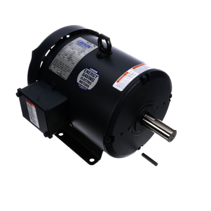 Fan and Blower Motor, 2 & 1 HP, 3 Ph, 60 & 60 Hz, 460 & 460 V, 1800 & 1800 RPM, 184T Frame, TEFC