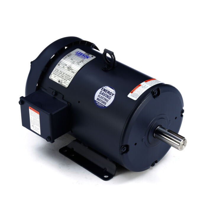 Definite Purpose Motor, 5 & 1.20 HP, 3 Ph, 60 & 60 Hz, 208-230 & 208-230 V, 1800 & 1800 RPM, 184T Frame, TEFC