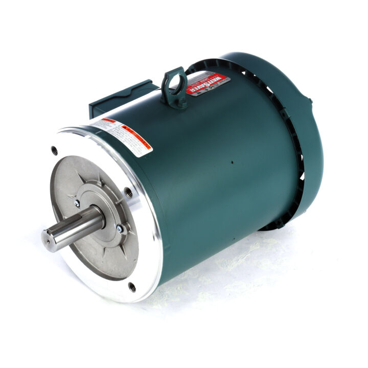 General Purpose Motor, 3 HP, 3 Ph, 60 Hz, 230/460 V, 1800 RPM, 182TC Frame, TEFC