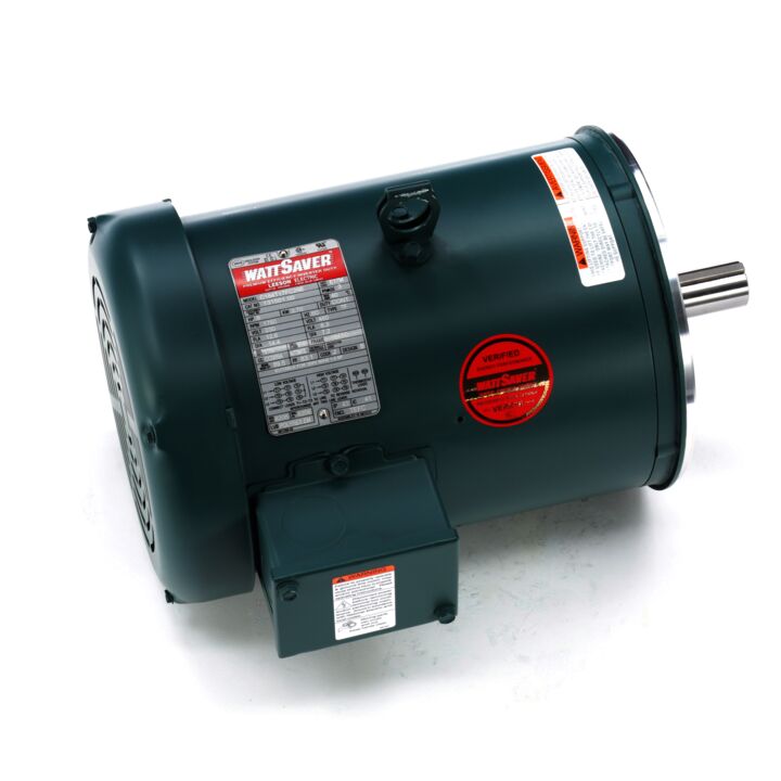 General Purpose Motor, 5 & 5 HP, 3 Ph, 60 & 50 Hz, 230/460 & 190/380 V, 1800 & 1500 RPM, 184TC Frame, TEFC