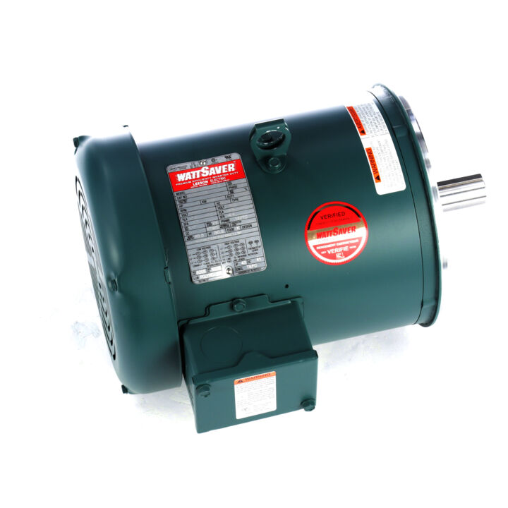 General Purpose Motor, 3 HP, 3 Ph, 60 Hz, 230/460 V, 1800 RPM, 182TC Frame, TEFC