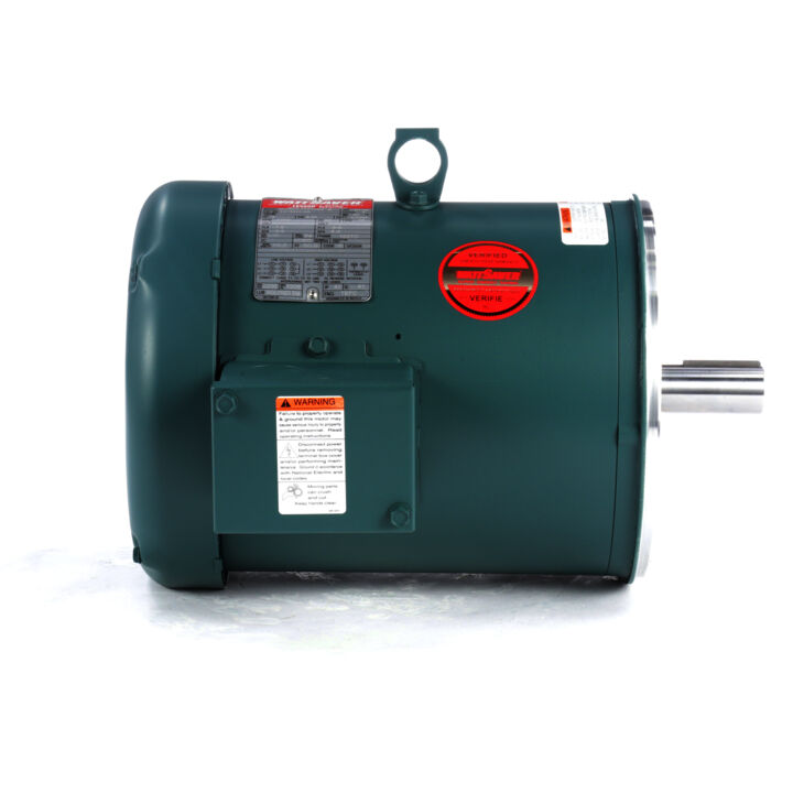 General Purpose Motor, 3 HP, 3 Ph, 60 Hz, 230/460 V, 1800 RPM, 182TC Frame, TEFC