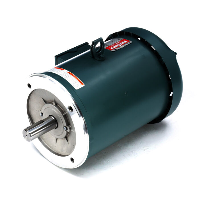 General Purpose Motor, 5 & 5 HP, 3 Ph, 60 & 50 Hz, 230/460 & 190/380 V, 1800 & 1500 RPM, 184TC Frame, TEFC