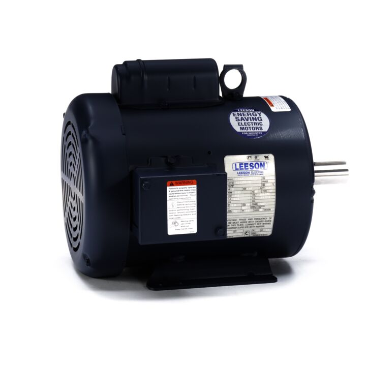 General Purpose Motor, 2 HP, 1 Ph, 60 Hz, 115/208-230 V, 1800 RPM, 182T Frame, TEFC