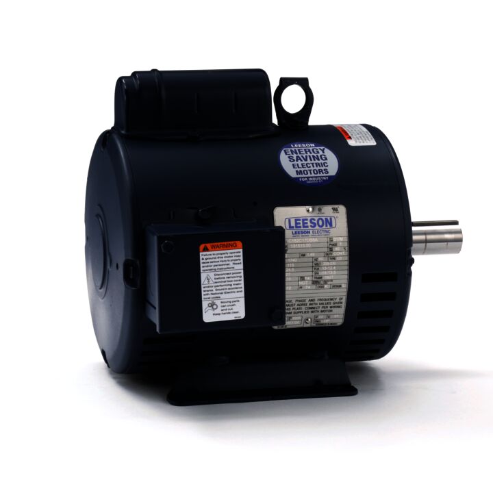 Air Compressor Motor, 2 HP, 1 Ph, 60 Hz, 115/208-230 V, 1800 RPM, 182T Frame, DP