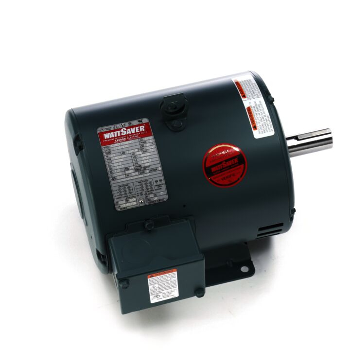 General Purpose Motor, 3 & 2 HP, 3 Ph, 60 & 50 Hz, 208-230/460 & 190/380 V, 1800 & 1500 RPM, 182T Frame, DP