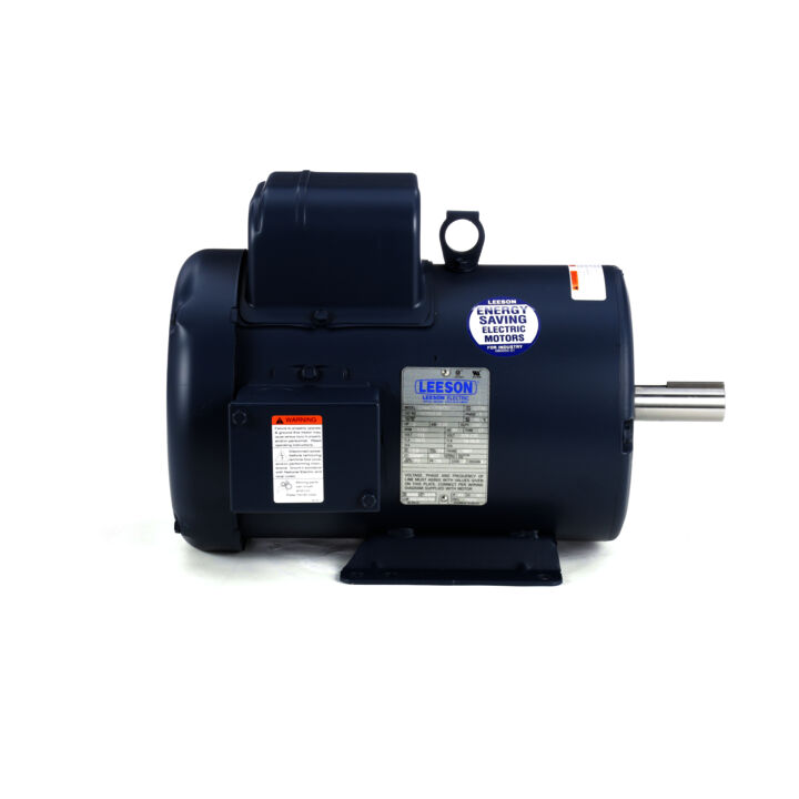 General Purpose Motor, 3 HP, 1 Ph, 60 Hz, 115/208-230 V, 1800 RPM, 184T Frame, TEFC