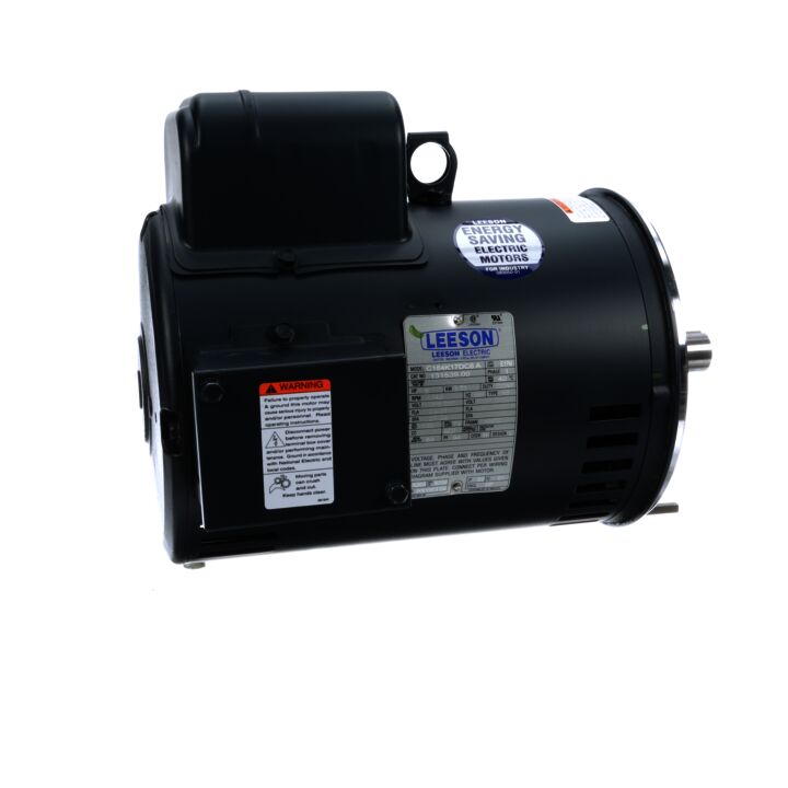 General Purpose Motor, 5 HP, 1 Ph, 60 Hz, 208-230 V, 1800 RPM, 184TC Frame, DP