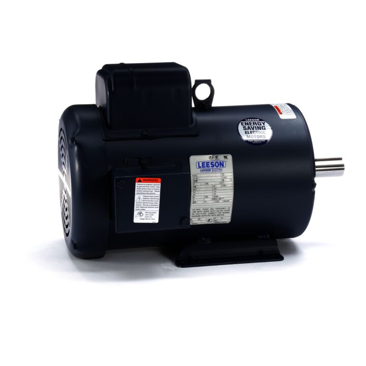 General Purpose Motor, 5 HP, 1 Ph, 60 Hz, 230 V, 1800 RPM, 184T Frame, TEFC