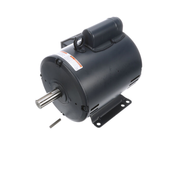 General Purpose Motor, 2 HP, 1 Ph, 60 Hz, 115/208-230 V, 1800 RPM, 182T Frame, DP