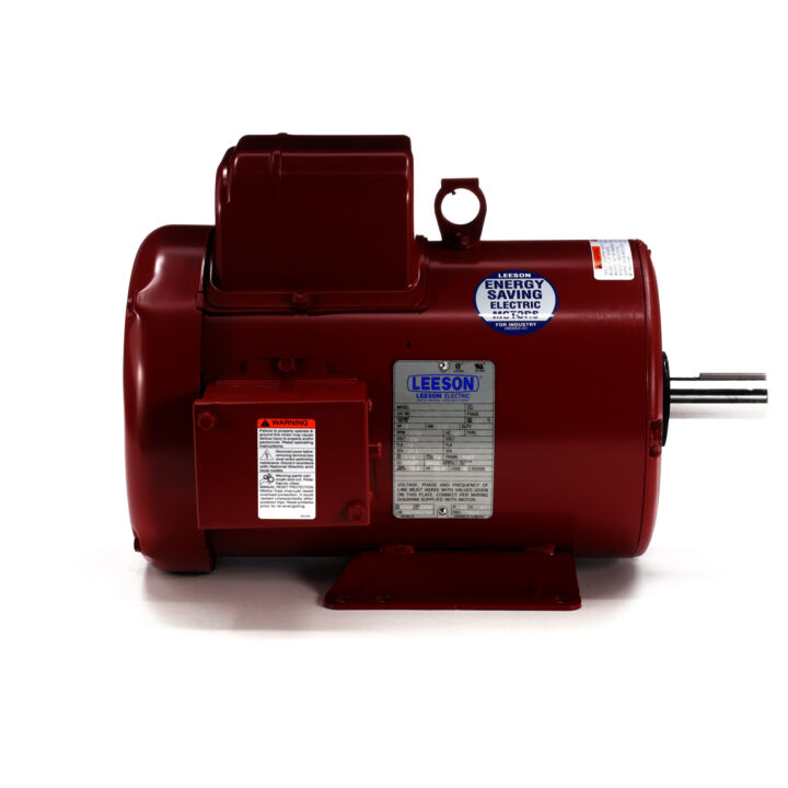 Agricultural Motor, 3 HP, 1 Ph, 60 Hz, 230 V, 1800 RPM, 184T Frame, TEFC