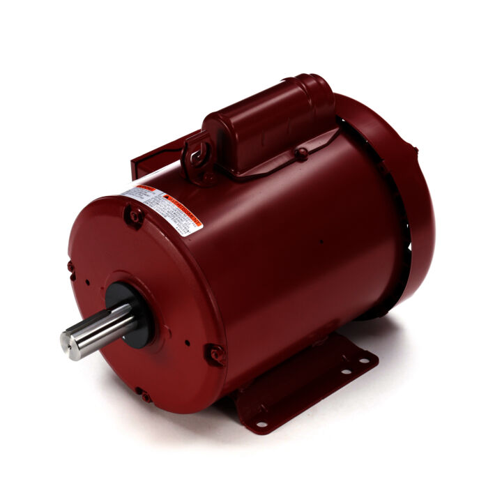 Agricultural Motor, 2 HP, 1 Ph, 60 Hz, 115/208-230 V, 1800 RPM, 182T Frame, TEFC