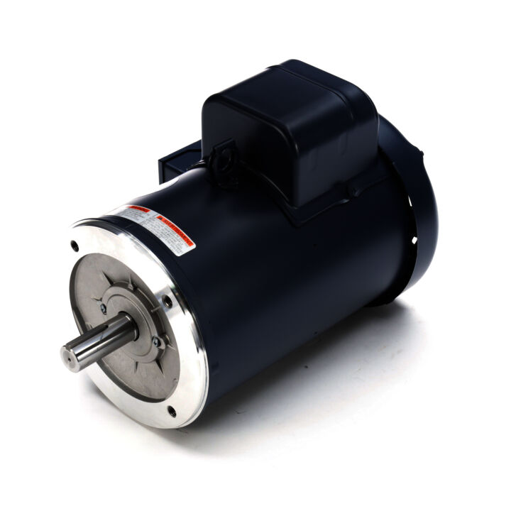 General Purpose Motor, 3 HP, 1 Ph, 60 Hz, 115/208-230 V, 1800 RPM, 184TC Frame, TEFC