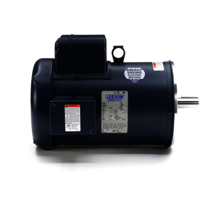 General Purpose Motor, 3 HP, 1 Ph, 60 Hz, 115/208-230 V, 1800 RPM, 184TC Frame, TEFC