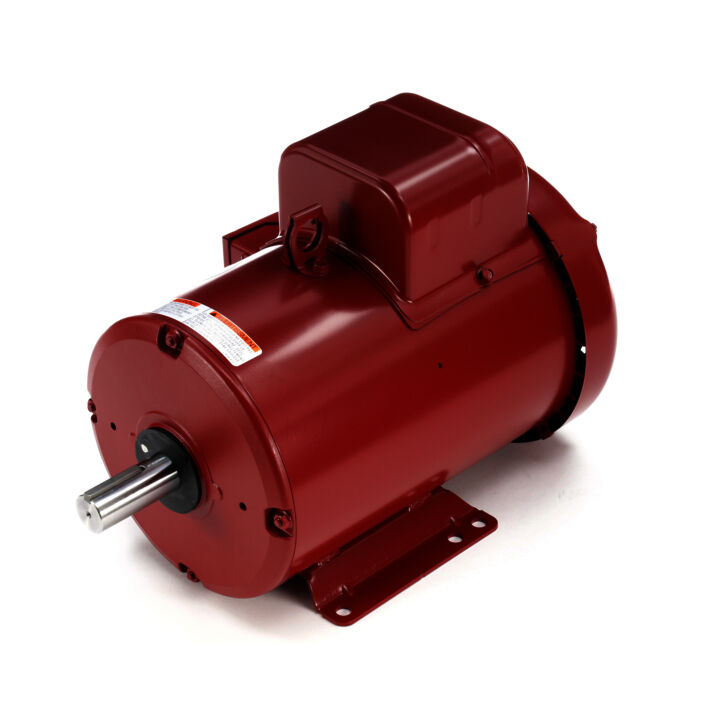 Agricultural Motor, 3 HP, 1 Ph, 60 Hz, 230 V, 1800 RPM, 184T Frame, TEFC