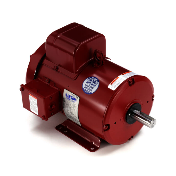 Agricultural Motor, 3 HP, 1 Ph, 60 Hz, 230 V, 1800 RPM, 184T Frame, TEFC