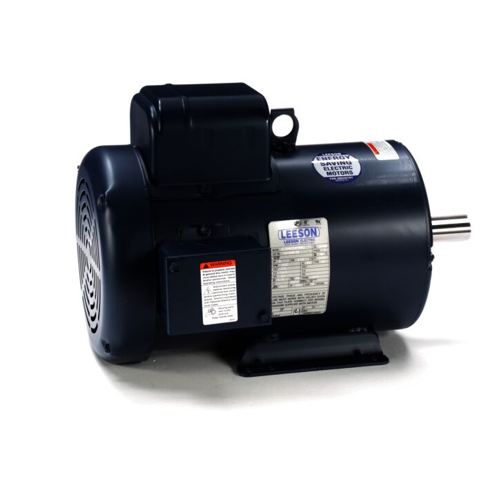 General Purpose Motor, 5 HP, 1 Ph, 60 Hz, 230 V, 3600 RPM, 184T Frame, TEFC