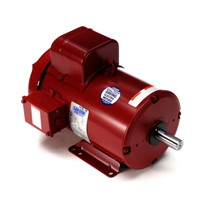 Agricultural Motor, 5 HP, 1 Ph, 60 Hz, 230 V, 1800 RPM, 184T Frame, TEFC