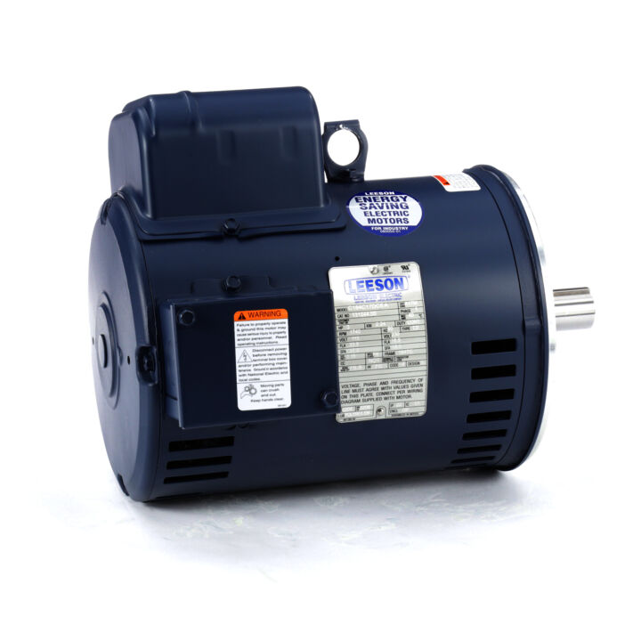 General Purpose Motor, 3 HP, 1 Ph, 60 Hz, 115/230 V, 1800 RPM, 184TC Frame, DP