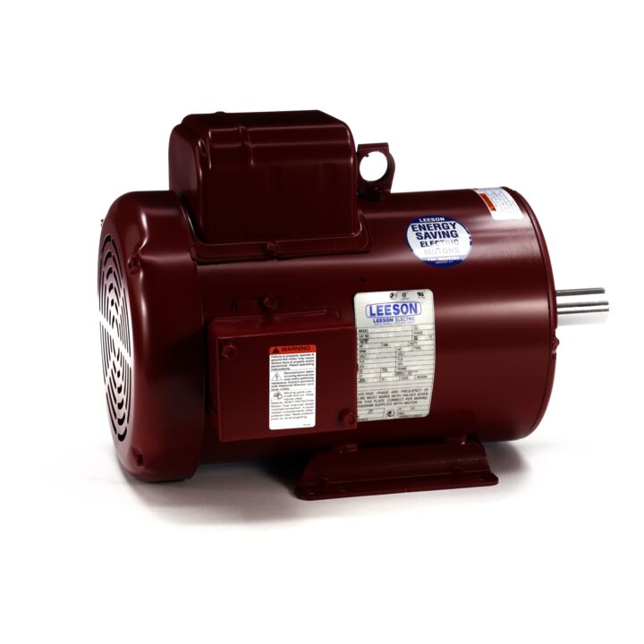 Agricultural Motor, 3 HP, 1 Ph, 60 Hz, 230 V, 1800 RPM, 184T Frame, TEFC