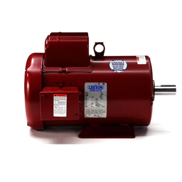 Agricultural Motor, 5 HP, 1 Ph, 60 Hz, 230 V, 1800 RPM, 184T Frame, TEFC