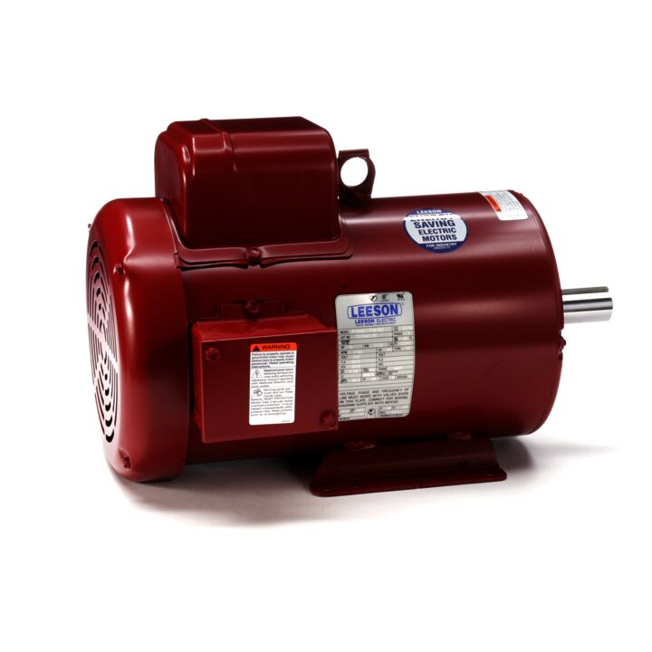 Agricultural Motor, 5 HP, 1 Ph, 60 Hz, 230 V, 1800 RPM, 184T Frame, TEFC