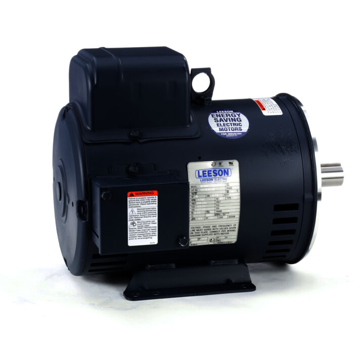 Pressure Washer Motor, 5 HP, 1 Ph, 60 Hz, 208-230 V, 1800 RPM, 184TC Frame, DP