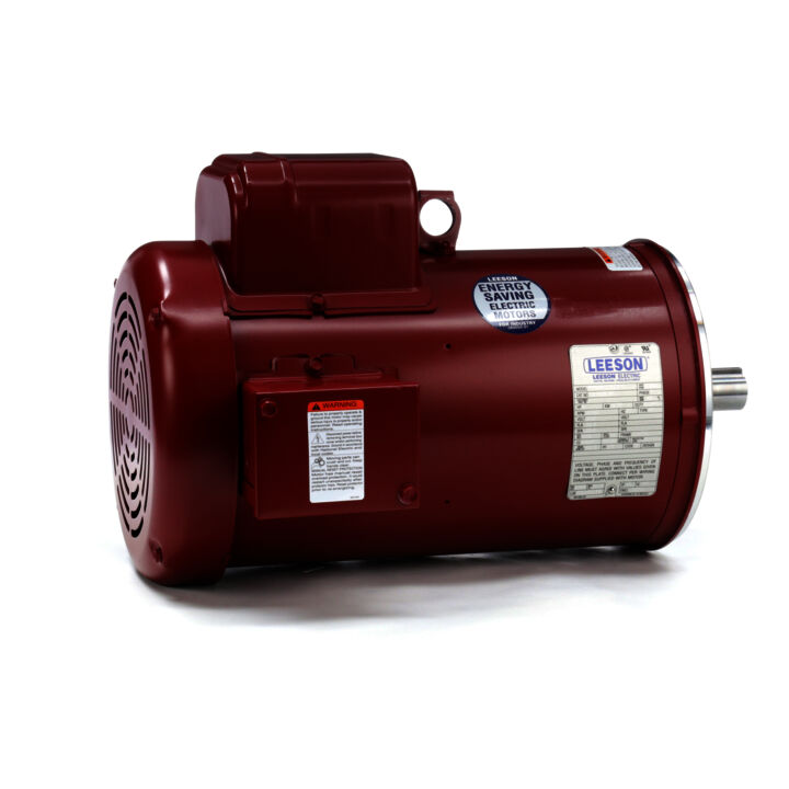 Agricultural Motor, 5 HP, 1 Ph, 60 Hz, 230 V, 1800 RPM, 184TC Frame, TEFC