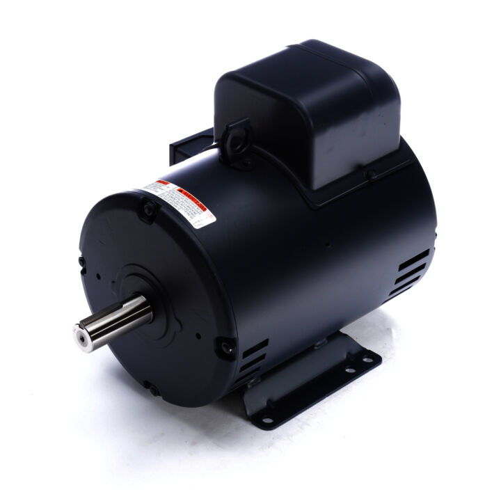 General Purpose Motor, 5 HP, 1 Ph, 60 Hz, 208 V, 1800 RPM, 184T Frame, DP