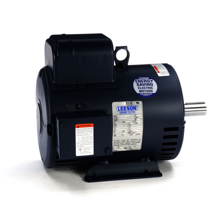 General Purpose Motor, 5 HP, 1 Ph, 60 Hz, 208-230 V, 3600 RPM, 184T Frame, DP