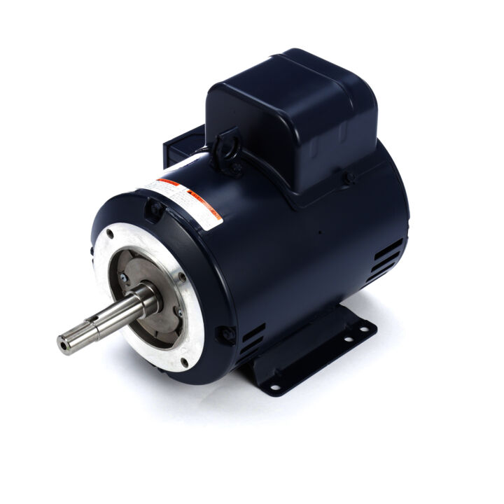 Close-Coupled Pump Motor, 3 HP, 1 Ph, 60 Hz, 115/230 V, 1800 RPM, 182JM Frame, DP