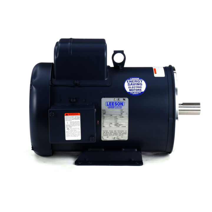 General Purpose Motor, 3 HP, 1 Ph, 60 Hz, 115/208-230 V, 1800 RPM, 184TC Frame, TEFC