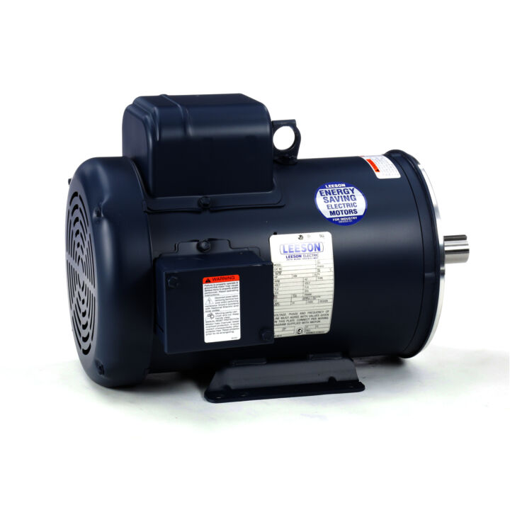 General Purpose Motor, 3 HP, 1 Ph, 60 Hz, 115/208-230 V, 1800 RPM, 184TC Frame, TEFC