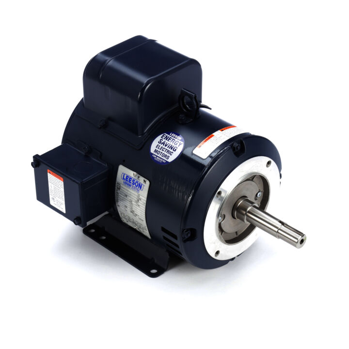 Close-Coupled Pump Motor, 3 HP, 1 Ph, 60 Hz, 115/230 V, 1800 RPM, 182JM Frame, DP