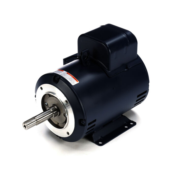 Close-Coupled Pump Motor, 5 HP, 1 Ph, 60 Hz, 208-230 V, 1800 RPM, 184JM Frame, DP