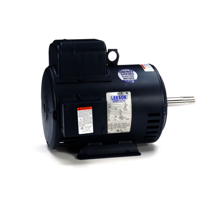Close-Coupled Pump Motor, 5 HP, 1 Ph, 60 Hz, 208-230 V, 1800 RPM, 184JM Frame, DP