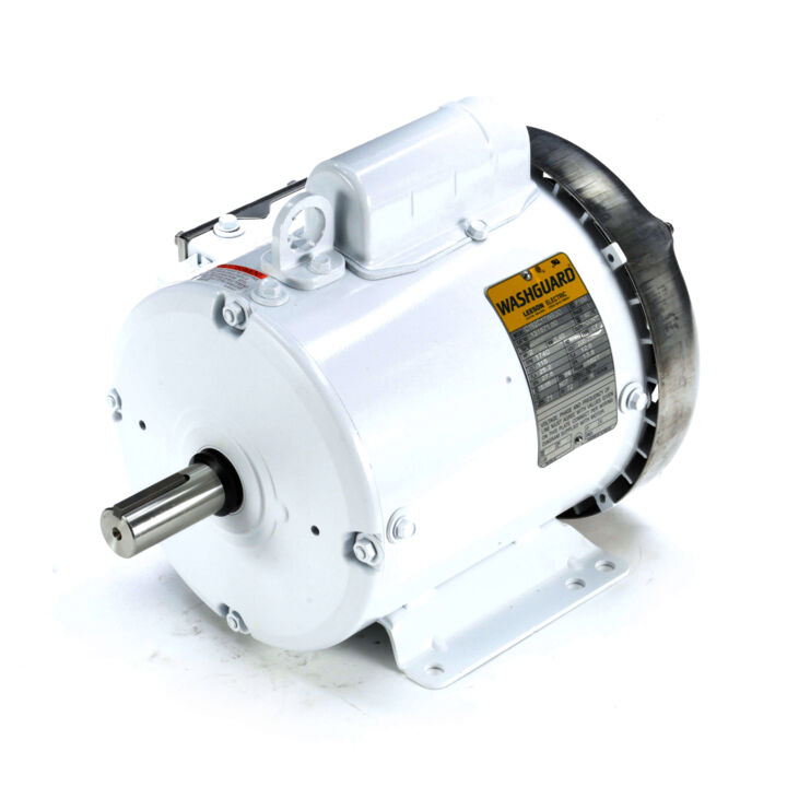 General Purpose Motor, 2 HP, 1 Ph, 60 Hz, 115/208-230 V, 1800 RPM, 182T Frame, TEFC