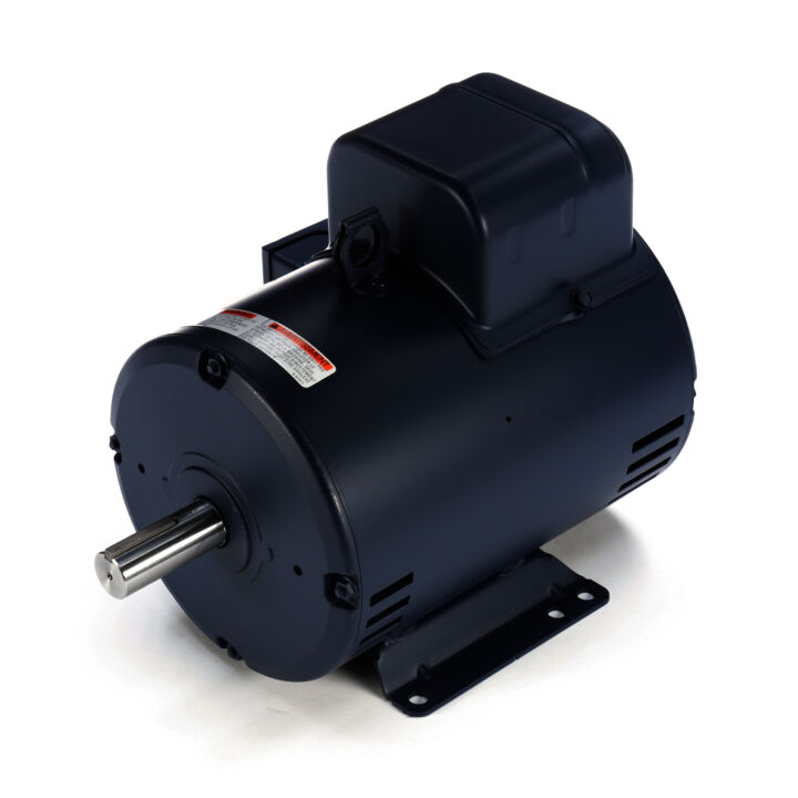 General Purpose Motor, 5 HP, 1 Ph, 60 Hz, 208-230 V, 3600 RPM, 184T Frame, DP