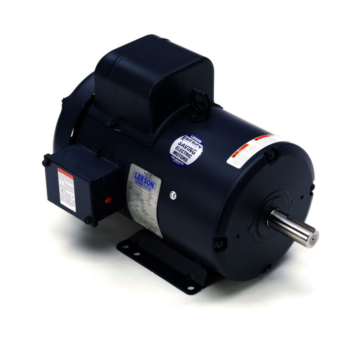 Special Voltage Motor, 3 HP, 1 Ph, 50 Hz, 220 V, 1500 RPM, 184T Frame, TEFC