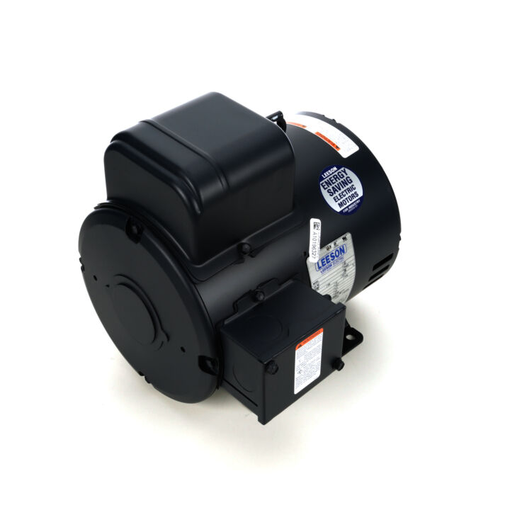 General Purpose Motor, 3 HP, 1 Ph, 60 Hz, 115/230 V, 1800 RPM, 184T Frame, DP