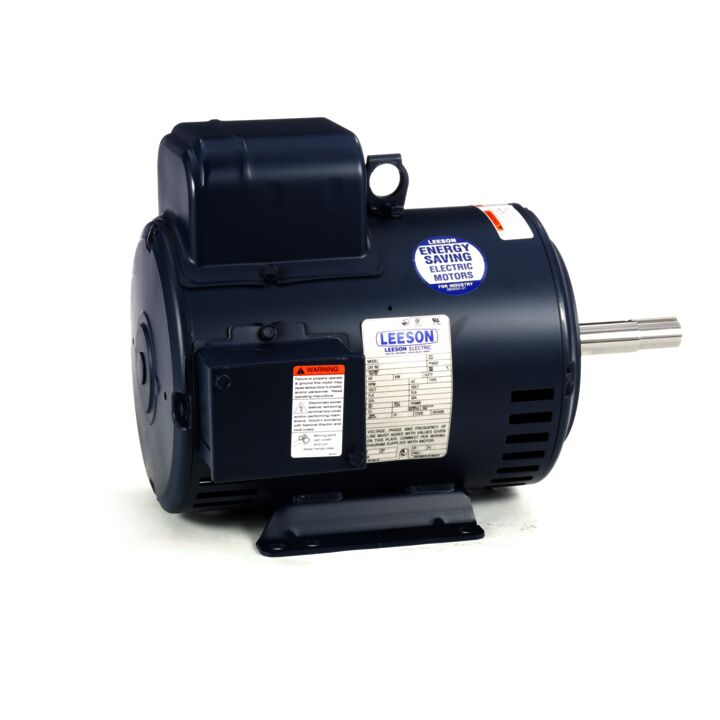 Close-Coupled Pump Motor, 5 HP, 1 Ph, 60 Hz, 208-230 V, 3600 RPM, 184JM Frame, DP