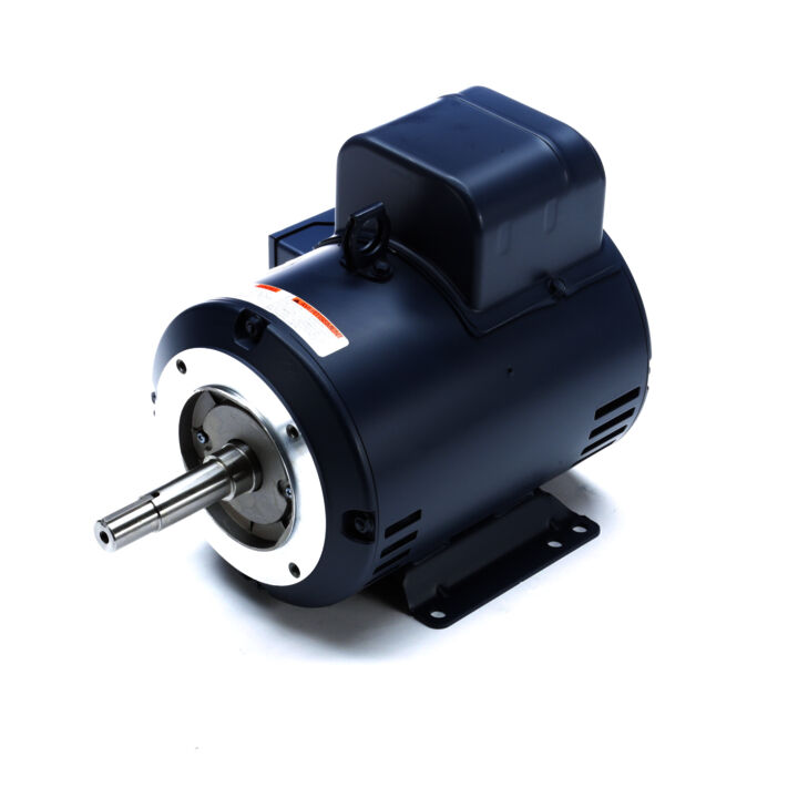 Close-Coupled Pump Motor, 3 HP, 1 Ph, 60 Hz, 115/208-230 V, 3600 RPM, 182JM Frame, DP