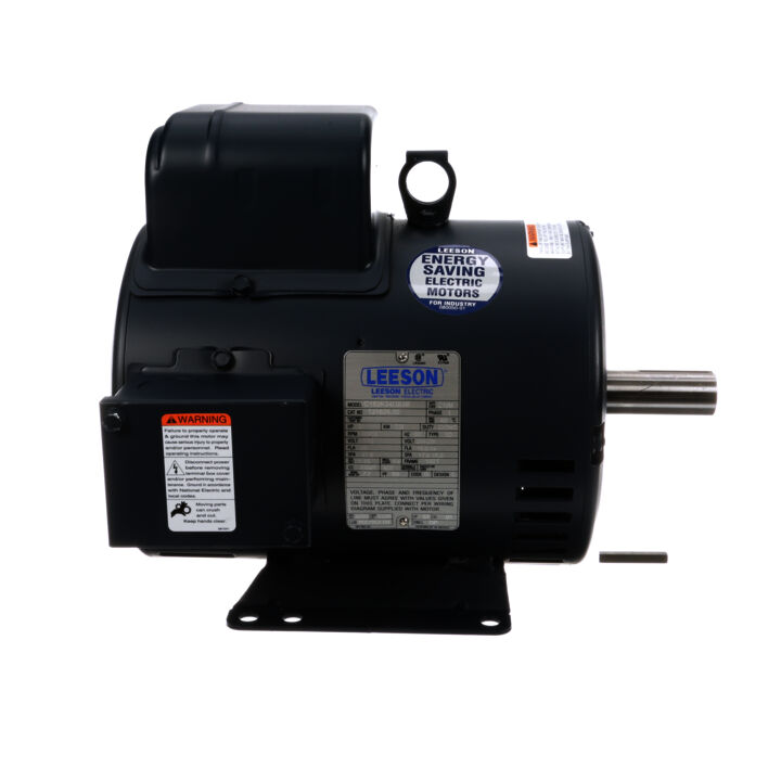 General Purpose Motor, 3 HP, 1 Ph, 60 Hz, 115/208-230 V, 3600 RPM, 182T Frame, DP