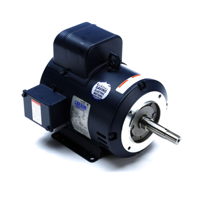 Close-Coupled Pump Motor, 3 HP, 1 Ph, 60 Hz, 115/208-230 V, 3600 RPM, 182JM Frame, DP