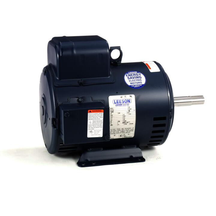 Close-Coupled Pump Motor, 5 HP, 1 Ph, 60 Hz, 208-230 V, 3600 RPM, 184JM Frame, DP